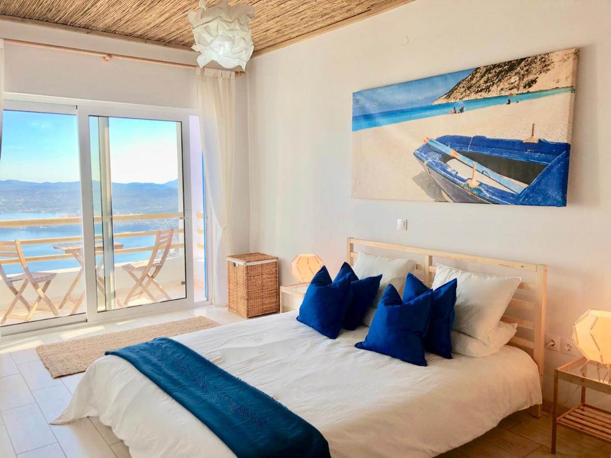 House Tanna Of Villa Intaba Spectacular Sea Views Corfiot Riviera Spartilas Corfu Island Greece Close To Ipsos Beach Spartylas Екстериор снимка