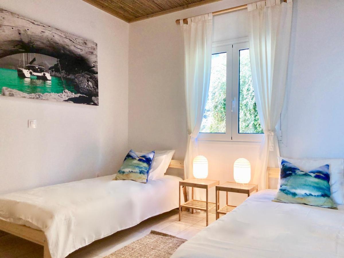House Tanna Of Villa Intaba Spectacular Sea Views Corfiot Riviera Spartilas Corfu Island Greece Close To Ipsos Beach Spartylas Екстериор снимка
